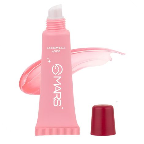 Buy MARS Lippy Top Hydrating Lip Gel (10 ml) (02-JUICY STRAWBERRY) | Nourished With Vitamin-E & Shea Butter | Long Lasting Hydration | Glossy Finish | Easy to Apply-Purplle