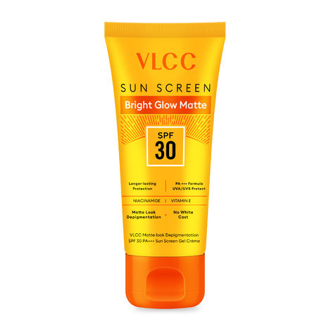 Buy VLCC Matte Depi gmentation Look SPF 30 Sun Screen Gel Creme(50 gm)-Purplle