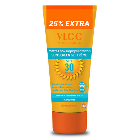 Buy VLCC Matte Look Depigmentation SPF 30 Sun Screen Gel Creme (125 gm)-Purplle