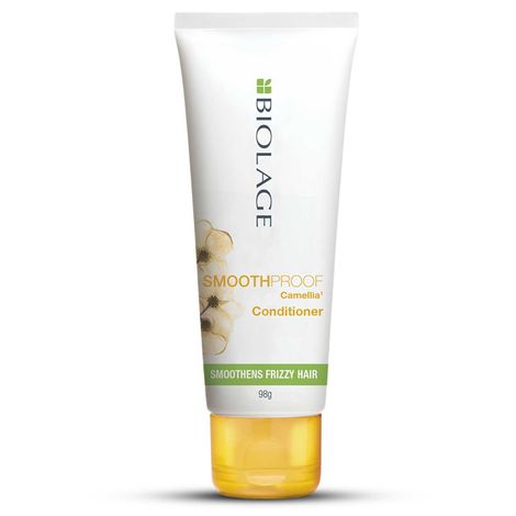 Buy Biolage Professional Smoothproof Anti-Frizz Conditioner, Up to 72HR Frizz Control, Conditioner for Dry and Frizzy Hair, With Camellia Flowers, 98 gms-Purplle