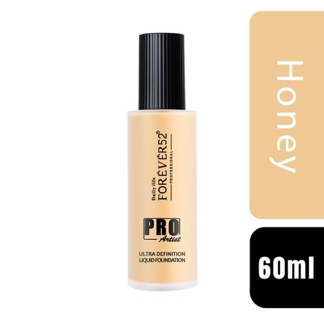 Buy Daily Life Forever52 Pro Artist Ultra Definition Long Lasting Waterproof Full Coverage Liquid Foundation BUF007 (60 ml)-Purplle