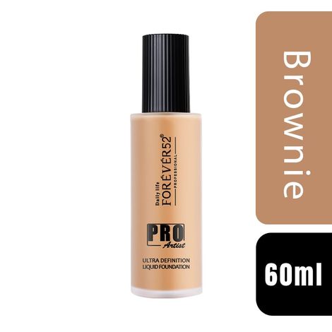 Buy Daily Life Forever52 Pro Artist Ultra Definition Long Lasting Waterproof Full Coverage Liquid Foundation BUF012 (60ml)-Purplle