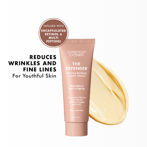 Buy Conscious Chemist Multi Peptide Retinol Anti Ageing Night Cream - 20 gm-Purplle