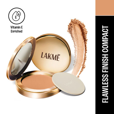 Buy LakmeA 9 To 5A A Fashionista Collection Powerplay Matte CompactA - AlmondA  (8 gm)-Purplle
