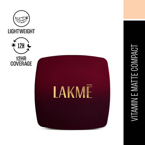 Buy Lakme Forever Matte Compact, Smooth Finish, Lasts for 12 Hrs, Even Toned Look, Marble, 9 gm-Purplle