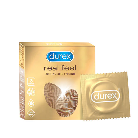 Buy Durex Real Feel Condom 3 Count - 3 pc-Purplle