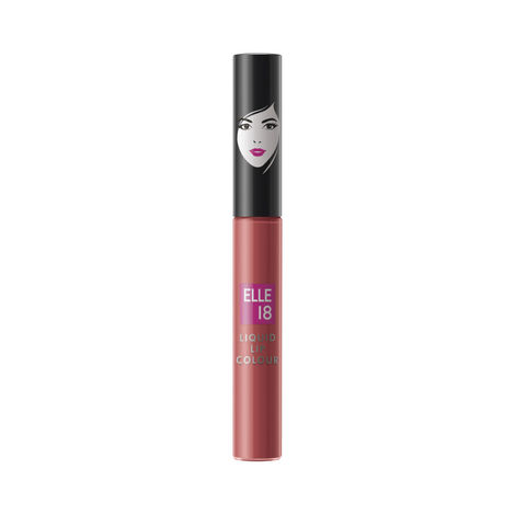 Buy Elle18 Liquid Lip Color, Flattering Nude, 5.6 ml-Purplle