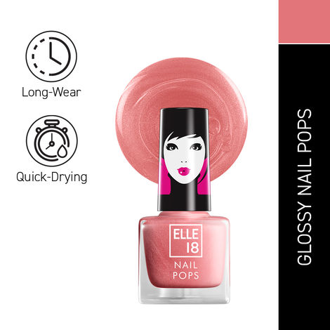 Buy Elle18 Nail Pops Nail Color Shade 45 (5 ml)-Purplle