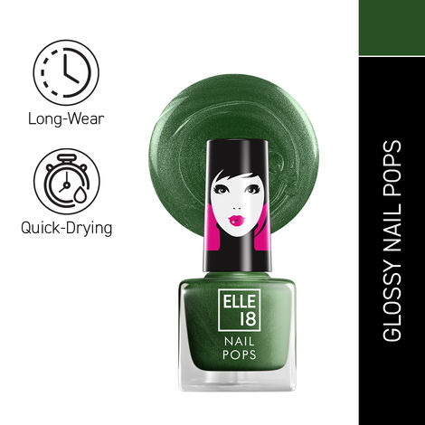 Buy Elle18 Nail Pops Nail Color 157 (5 ml)-Purplle