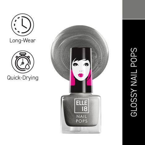 Buy Elle18 Nail Pops Nail Color, Shade 95 (5 ml)-Purplle