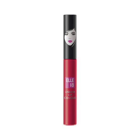 Buy Elle18 Liquid Lip Color, Smashing Red, 5.6 ml-Purplle