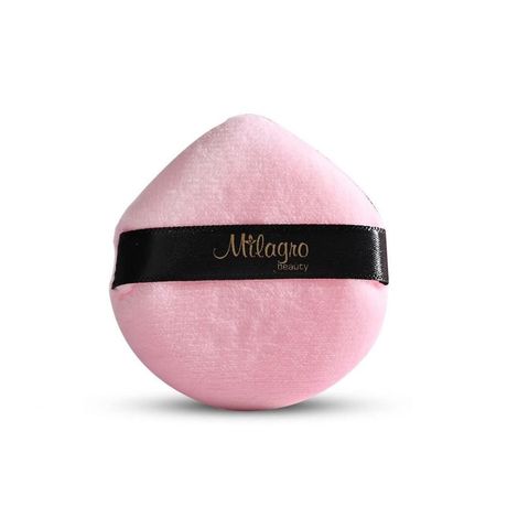 Buy Milagro Beauty Powder Puff Soft Cotton, Makeup Applicator for Loose Powder & Foundation, Washable & Reusable, Perfect for Smooth Flawless Blending Under Eyes, 1 pc-Purplle