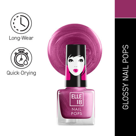 Buy Elle18 Nail Pops Nail Color - Shade 02 (5 ml)-Purplle