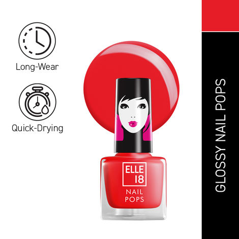 Buy Elle18 Nail Pops Nail Color - Shade 129 (5 ml)-Purplle