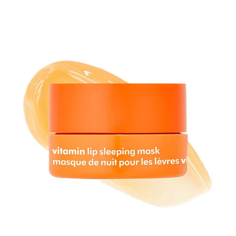 Buy The Face Shop Vitamin C Lip Sleeping Mask - Lightening Korean Lip Balm for Dark, Dry, Pigmented Lips (14 gm)-Purplle