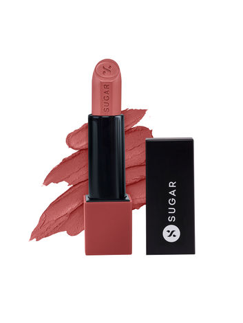Buy SUGAR Glide Peptide Serum Lipstick 02 Positano Peach 4.2 gm-Purplle