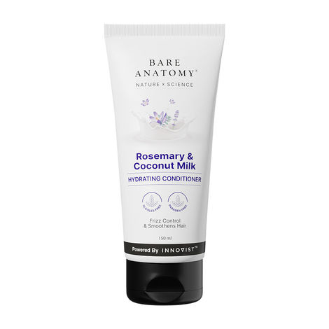 Buy Bare Anatomy Nature X Science Rose Mary & Coconut Milk Conditioner 150 ml-Purplle