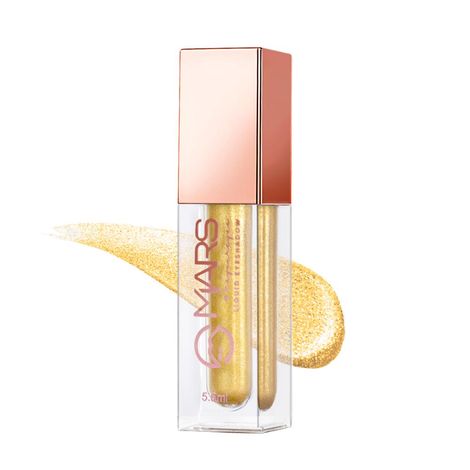 Buy MARS Ice Your Eyes Liquid Eyeshadow - Gold Beam, 5.5ml-Purplle