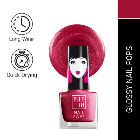 Buy Elle18 Nail Pops Nail Color- Shade 24 (5 ml)-Purplle