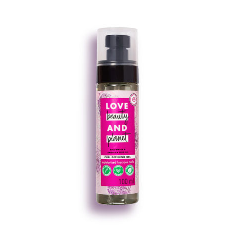 Buy Love Beauty & Planet Rice Water & Angelica Seed Oil Curl Defining Gel 100 ml-Purplle