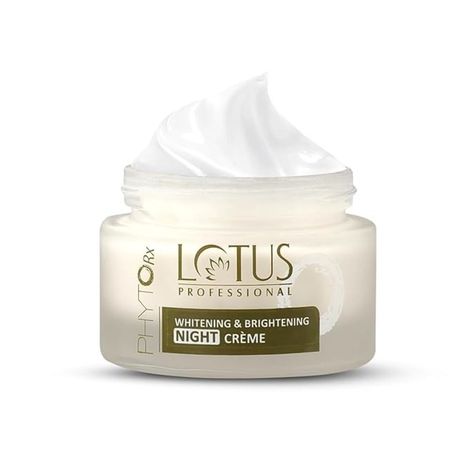 Buy Lotus Professional PhytoRx Whitening & Brightening Night Cream | All skin types | Night Repair cream | 50 gm-Purplle