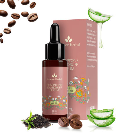 Buy AVIMEE HERBAL Scalptone Dandruff Serum | Enriched with Nilscurf & Hyaluronic Acid | Fights Dandruff Nourishes Scalp | For Men & Women | 25 ml-Purplle