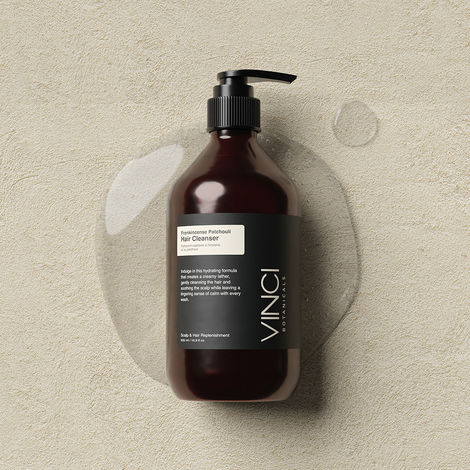 Buy Vinci Botanicals Frankincense Patchouli Hair Cleanser 500 ml-Purplle