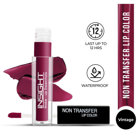 Buy Insight Cosmetics Non-transfer Lip Color - Vintage (4 ml)-Purplle