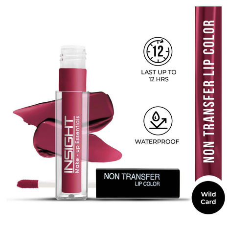 Buy Insight Non Transfer Lip Color - 26 Wild Card (4 ml)-Purplle