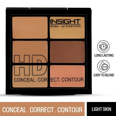 Buy INSIGHT COSMETICS HD CONCEAL CORRECT CONTOUR_LIGHT SKIN-Purplle