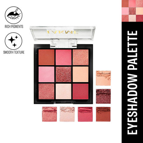 Buy Lakme Ultimate Glam, with One-Stroke Payoff, Eyeshadow Palette, 11.7 gm for Women, Blush Bloom-Purplle