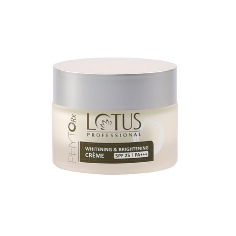 Buy Lotus Professional PhytoRx Whitening & Brightening Cream | SPF 25 | PA+++ | All skin types Preservative Free | 50 gm-Purplle