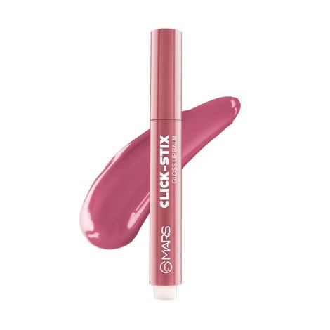 Buy MARS Click Stix Gloss Lip Balm (2.0 gm) (06-ROSE DUSK) | High Pigmented | Ultra-Glossy Finish | Non-Sticky | Hydration | Enriched with Cocoa Butter-Purplle