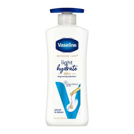 Buy Vaseline Light Hydrate Serum In Lotion| Superlight & Non-Sticky for Hydration Boost | 400 ml-Purplle