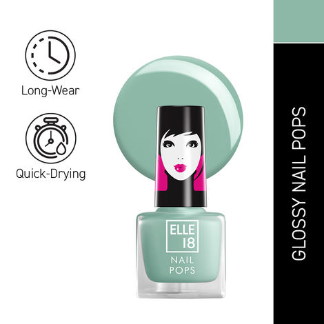 Buy Elle18 Nail Pops 187 5 ml-Purplle