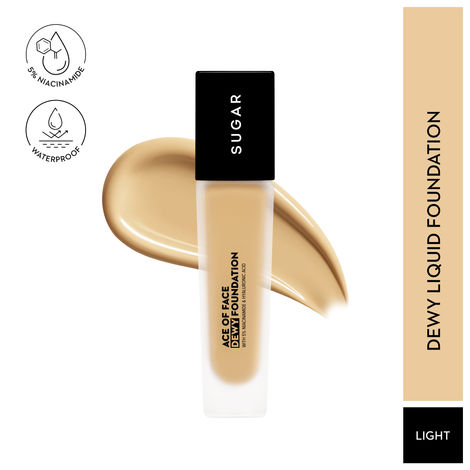 Buy SUGAR Cosmetics Ace Of Face Dewy Foundation - 10 Latte (30 ml)-Purplle