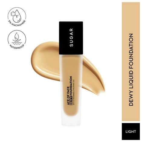 Buy SUGAR Cosmetics Ace Of Face Dewy Foundation - 17 Raf (30 ml)-Purplle