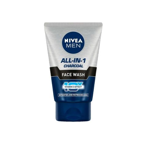 Buy Nivea Men All-In-1 Charcoal Face Wash (100 ml)-Purplle