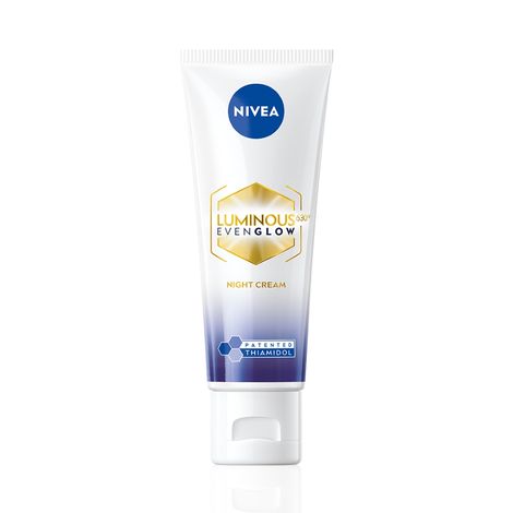 Buy NIVEA Luminous Even Glow Night Cream 40 ml-Purplle