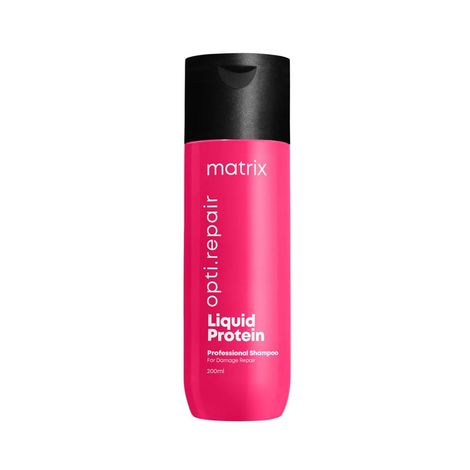 Buy Matrix Opti.Repair Professional Liquid Protein Shampoo for Damaged Hair Repairs Damage from 1st Use Reduced Split Ends, Breakage, Knotting, 200 ml-Purplle