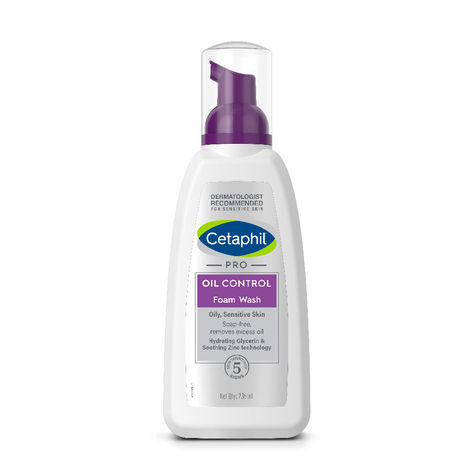 Buy Cetaphil PRO Oil Control Foam Face Wash for Oily Prone Skin - 236 ml-Purplle
