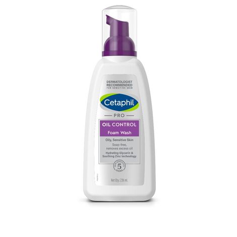 Buy Cetaphil PRO Oil Control Foam Face Wash for Oily Prone Skin - 236 ml-Purplle