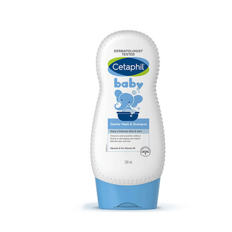 Buy Cetaphil Baby Gentle Wash & Shampoo (230 ml)-Purplle