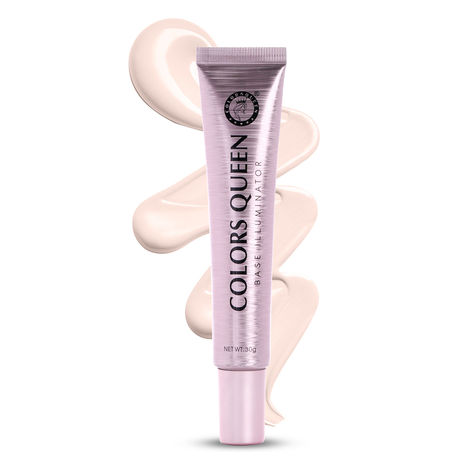 Buy Colors Queen Base Illuminator with Luminous Finish Infused with Shea Butter & Niacinamide 30 gm - Golden Pink-Purplle
