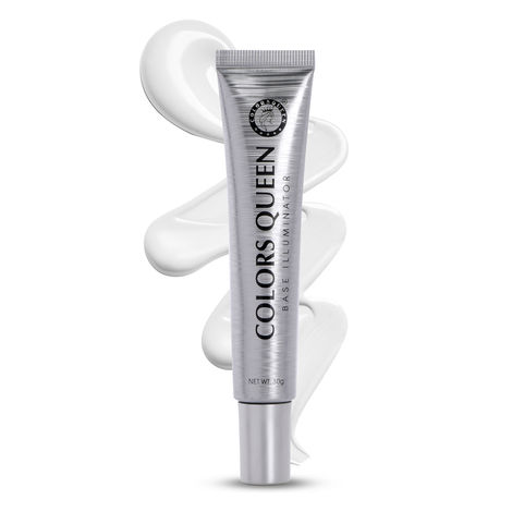 Buy Colors Queen Base Illuminator with Luminous Finish Infused with Shea Butter & Niacinamide 30 gm - Silver Pink-Purplle