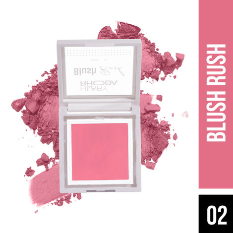 Buy Hilary Rhoda Blush Rush | Highly Pigmented | Silky Smooth Texture | Available in 6 Shades | Matte Finish | Buildable Coverage | Blends Easily & Glides on Smoothly - 6 gm (Cherry Blossom - Shade 02)-Purplle