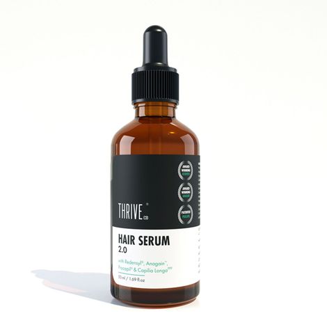 Buy ThriveCo Hair Growth Serum, 50 ml, With Effective Redensyl, Anagain & Procapil-Purplle