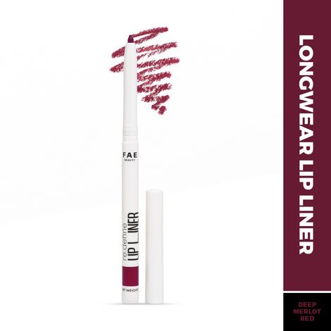 Buy Fae Beauty Re:Define Lip Liner |Long-Lasting | Matte | Non-drying | Transferproof & Smudgeproof | Enriched with Vitamin E & Almond Oil | Shade - Bloodline - 0.3 gm - 0.3 gm-Purplle