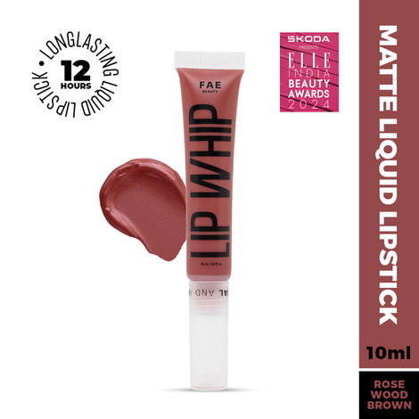 Buy Fae Beauty Lip Whip 12H Matte Liquid Lipstick | Long Wear | Non Drying | Soft Mousse Smudgeproof Formula | Vegan | Enriched with Vitamin E and Cherry Coffee - Screw - 10 ml - 10 ml-Purplle