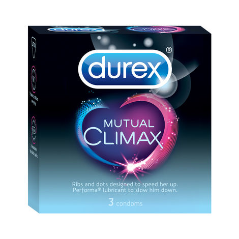 Buy Durex Mutual Climax Condoms - 3 Count - 1 pc-Purplle